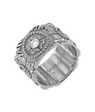 Кольцо Carrera y Carrera из белого золота 750 пробы с бриллиантом