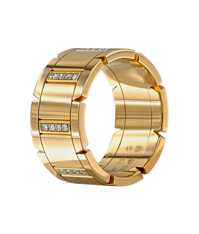 Кольцо Cartier из жёлтого золота 750 пробы с бриллиантами