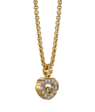 Колье Chopard Happy Diamonds из жёлтого золота 750 пробы с бриллиантами