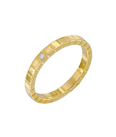 Кольцо Chopard из желтого золота 750 пробы с бриллиантом