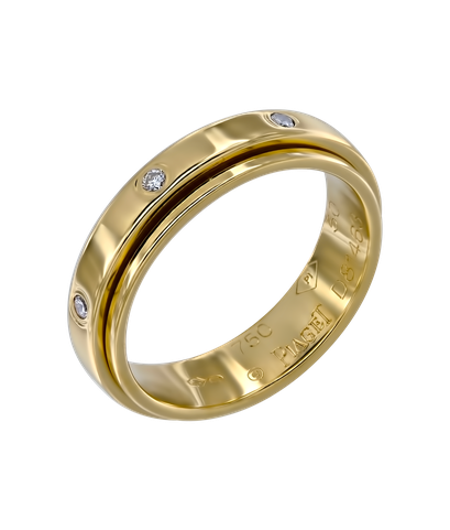 Кольцо Piaget Possession из жёлтого золота 750 пробы с бриллиантами 