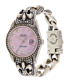 Часы Rolex Chrome Hearts Datejust с бриллиантами