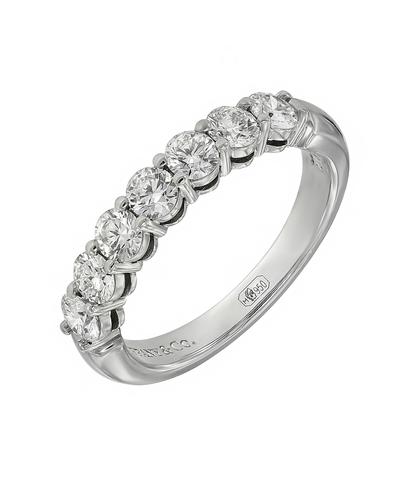 Кольцо Tiffany Embrace & Co из платины 950 пробы с бриллиантами 