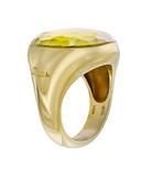 Кольцо Pomellato из желтого золота 750 робы с цитрином
