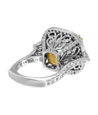 Кольцо с колумбийским изумрудом 