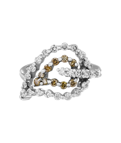 Кольцо RAIMA из белого золота 750 пробы с бриллиантами