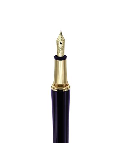 Перьевая ручка Montblanc Princesse Grace de Monaco с розовым топазом