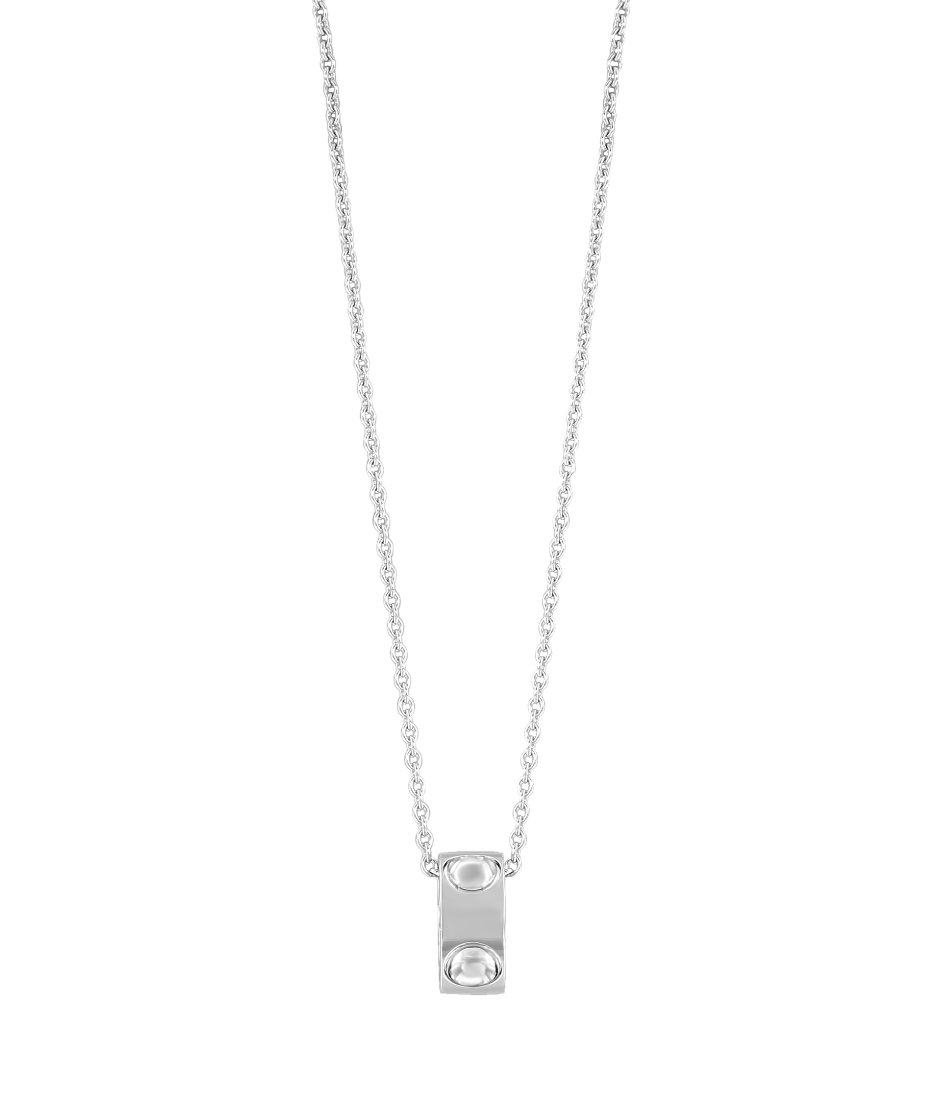 Louis Vuitton Empreinte White Gold Necklace Q93125